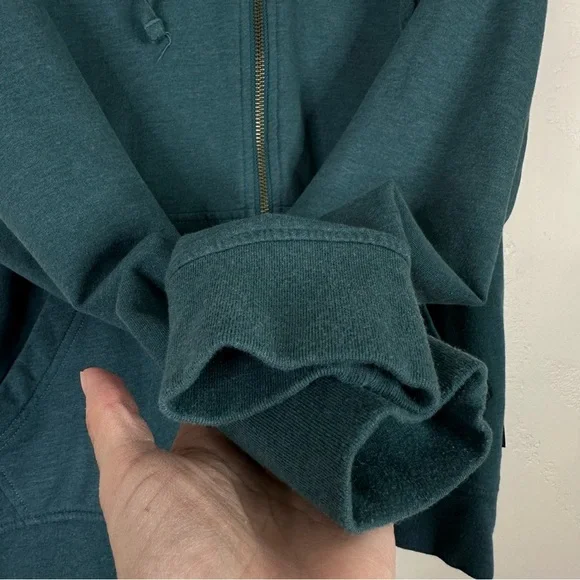 Patagonia Pataloha Men S Honolulu Hawaii Full Zip Hoodie Teal Organic - Picture 9 of 15